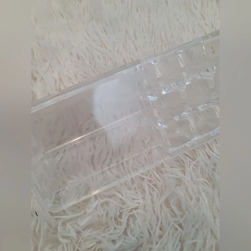 Ross used acrylic